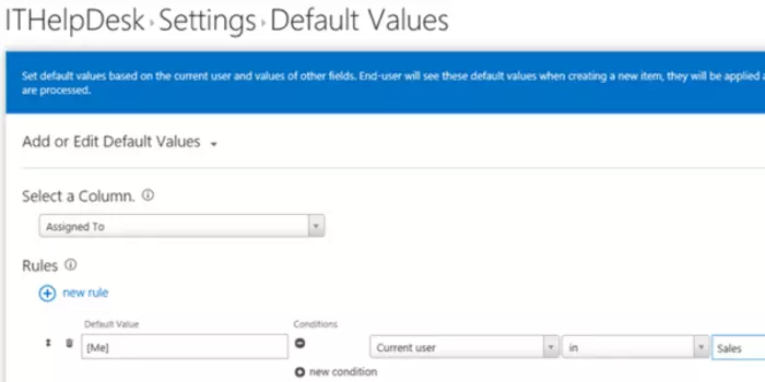 KWizCom Default Values App