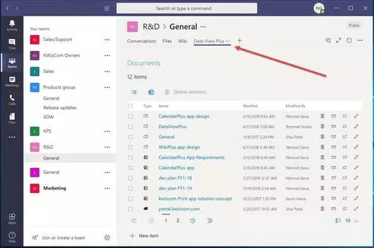 KWizCom List View Plus App (SPFx)