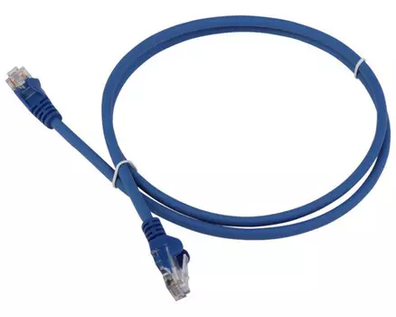 Lanmaster патч-корд LAN-PC45/U5E-0.5-BL