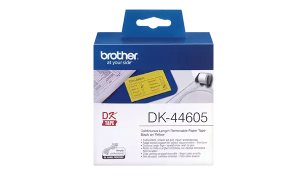 Лента желтый Brother DK44605