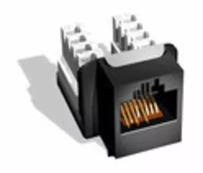 Модуль Brand-Rex C6CJAKU013 информационный KeystoneRJ45 кат.6