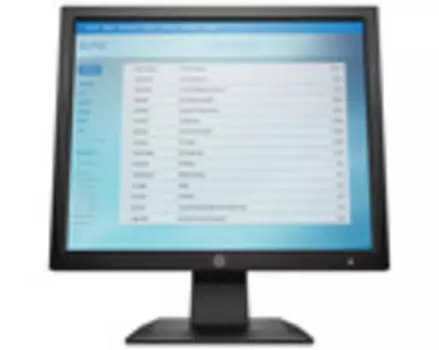 Монитор HP Inc. P174 17.0'' черный