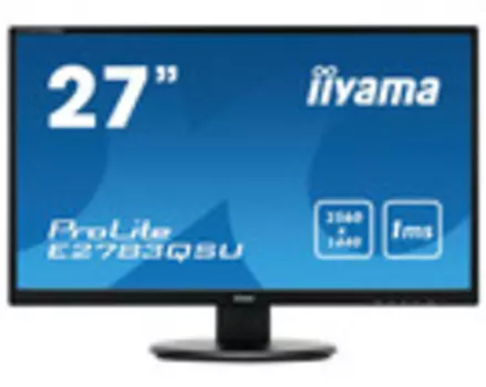Монитор Iiyama E2783QSU 27.0-inch черный