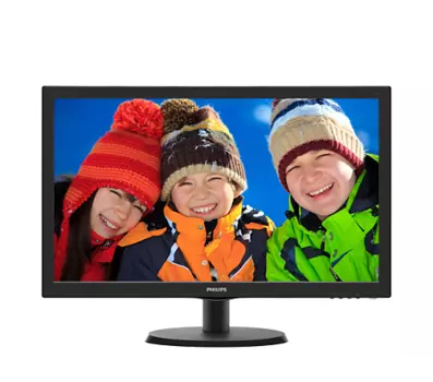 Монитор Philips 223V5LHSB2 21.5-inch черный