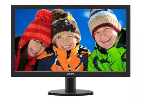 Монитор Philips 243V5QSBA 23.6-inch черный