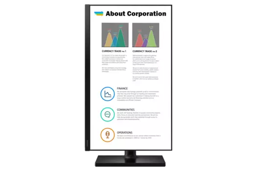 Монитор Samsung F24T450FQI 23.8-inch черный