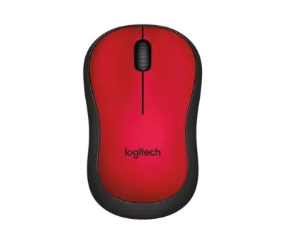 Мышь Logitech M220 910-004880, цвет красный