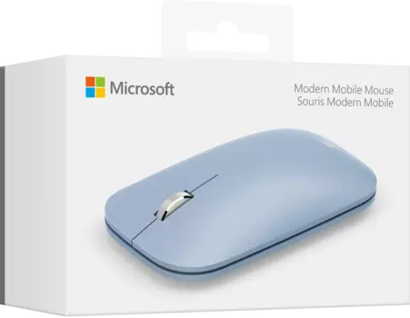 Мышь Microsoft Corporation Modern Mobile Mouse KTF-00039, цвет светло-голубой