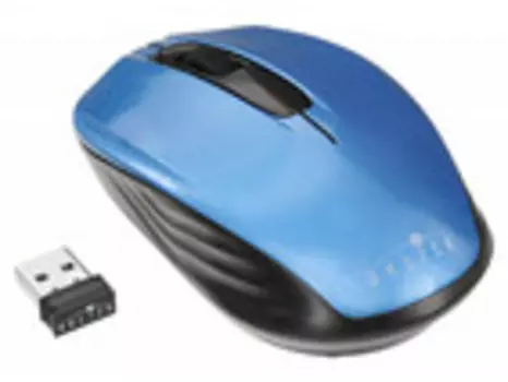 Мышь Oklick USB 475MW TM-1500 BLACK/BLUE, цвет черный