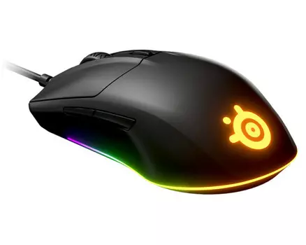 Мышь SteelSeries Rival 3 62513, цвет черный