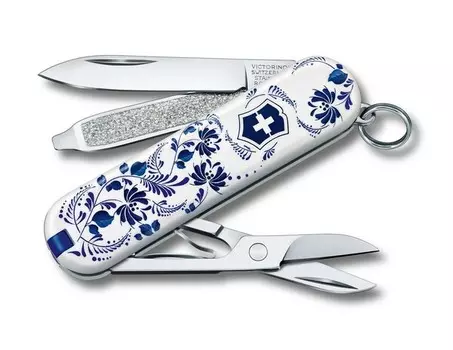 Нож перочинный Victorinox Classic LE2021 Porcelain Elegance (0.6223.L2110) 58мм 7функций карт.коробк
