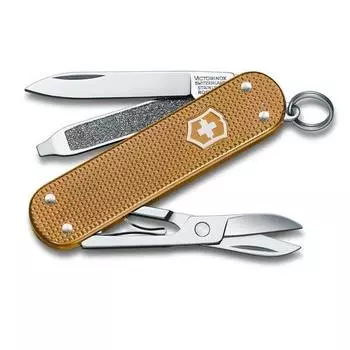 Нож перочинный Victorinox Classic Wet Sand (0.6221.255G) 58мм 7функций карт.коробка