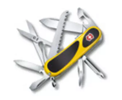 Нож перочинный Victorinox EvoGrip S18 (2.4913.SC8) 85мм 15функций желтый/черный карт.коробка