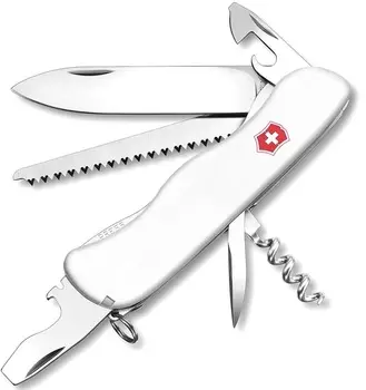 Нож перочинный Victorinox Forester (0.8363.7R) 111мм 12функций белый карт.коробка