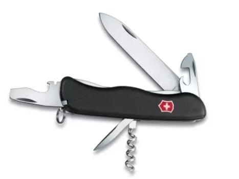Нож перочинный Victorinox picknicker (0.8353.3) 111мм 11функций черный карт.коробка