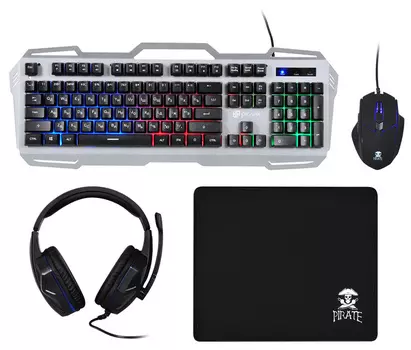 Oklick Комплект HS-HKM300G PIRATE 1103554