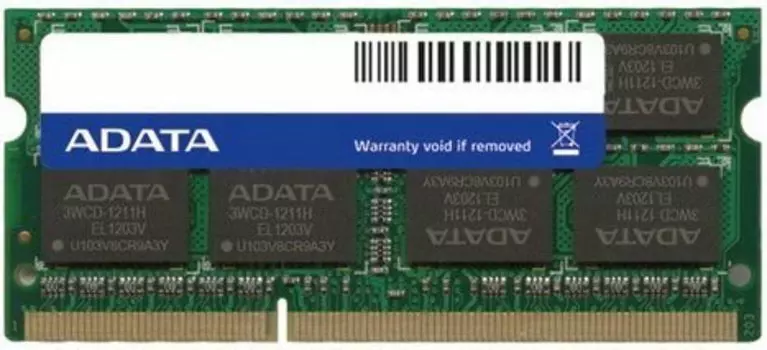 Оперативная память ADATA Desktop DDR3 1600МГц 8GB, ADDS1600W8G11-S, RTL