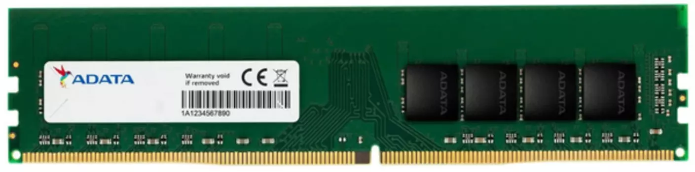 Оперативная память ADATA Desktop DDR4 3200МГц 8GB, AD4U32008G22-BGN
