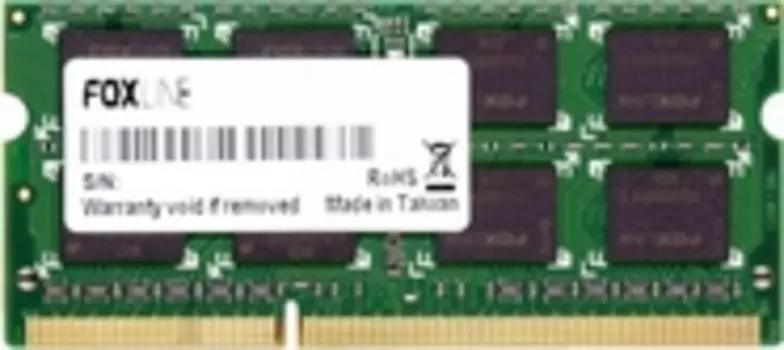 Оперативная память Foxline Desktop DDR4 2400МГц 8GB, FL2400D4S17S-8G, RTL