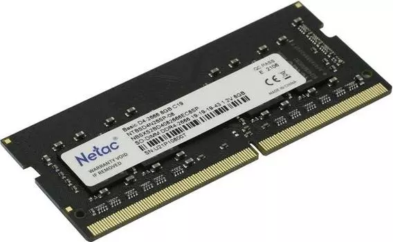 Оперативная память Netac DDR4 8GB, NTBSD4N26SP-08