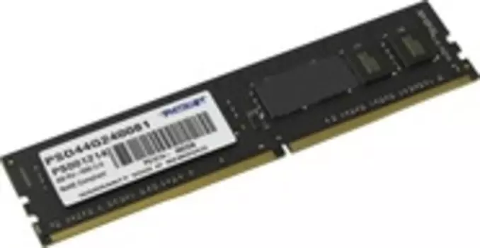 Оперативная память Patriot Desktop DDR4 2400МГц 4GB, PSD44G240081, RTL