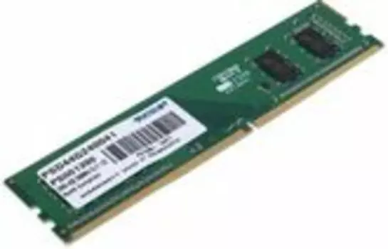 Оперативная память Patriot Desktop DDR4 2400МГц 4GB, PSD44G240041, RTL