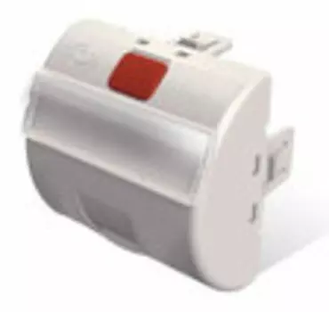 Панель Brand-Rex MMCANGLGS45002 лицевая 1xKeystone белый (упак.:1шт)