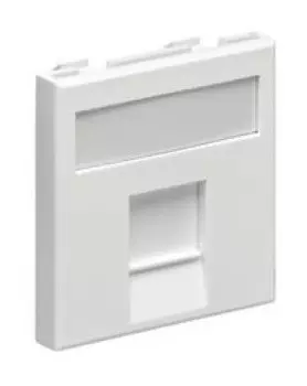 Панель Brand-Rex MMCUNILGS45001 лицевая 1xKeystone белый