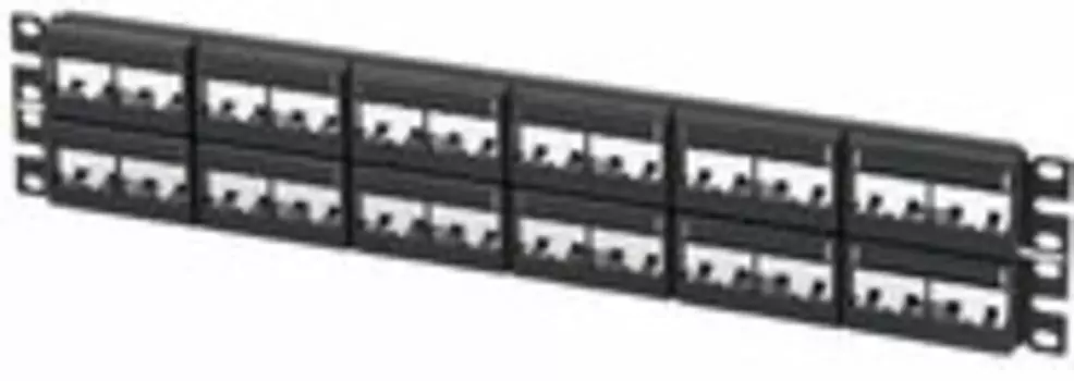 Патч-панель наборная Panduit CPP48WBLY 19" 2U 48x