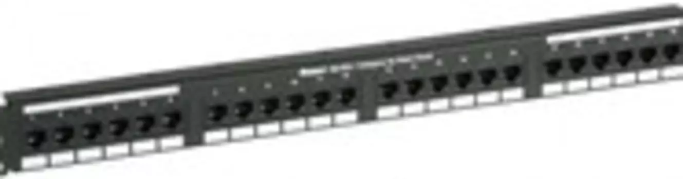 Патч-панель Panduit NK5EPPG24Y 19" 1U 24xRJ45 кат.5e UTP