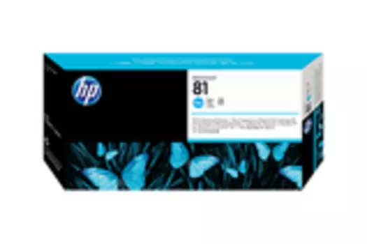 Печатающая головка голубой HP Inc. 81, C4951A