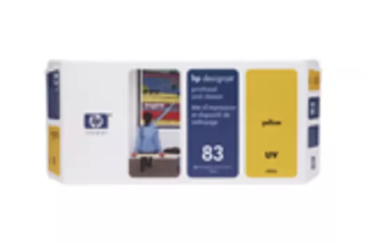 Печатающая головка желтый HP Inc. 83, C4963A