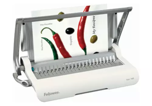 Переплетчик Fellowes Star+ (FS-56275) A4/перф.12л.сшив/макс.150л./пластик.пруж. (6-18мм)