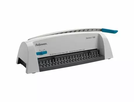 Переплетчик Fellowes Starlet 2+ (FS-52279) A4/перф.12л.сшив/макс.120л./пластик.пруж. (6-16мм)