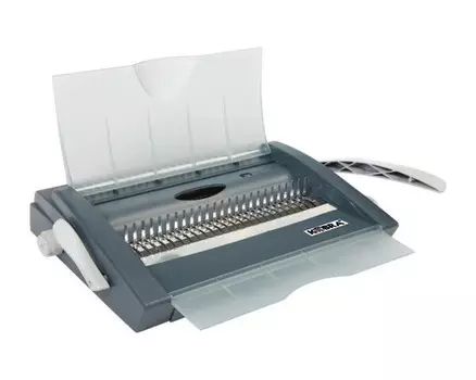 Переплетчик Kobra Queenbind 500VD A4/перф.28л.сшив/макс.500л./пластик.пруж.-51мм)