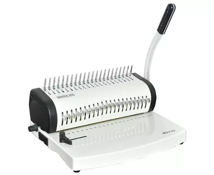 Переплетчик Office Kit B2115 A4/перф.15л.сшив/макс.500л./пластик.пруж. (6-51мм)