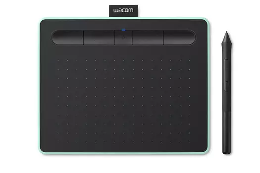 Планшет для рисования Wacom Intuos CTL-4100WLE-N Bluetooth/USB фисташковый
