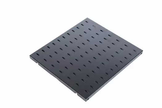 Полка стационарная ЦМО СВ-39-9005 нагр.:45кг. 19" 390мм черный (упак.:1шт)