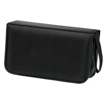 Портмоне Hama на 120CD/DVD H-33833 черный (упак.:1шт)
