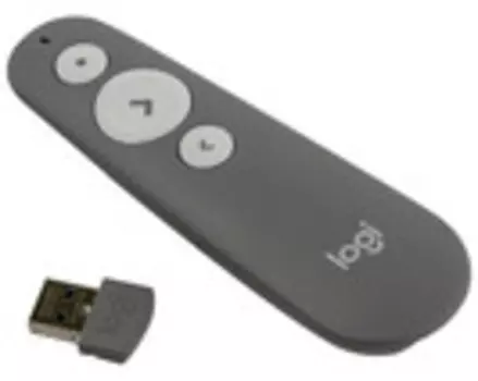 Презентер Logitech Presenter R500 910-005387, цвет серый
