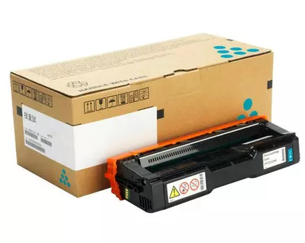 Принт-картридж голубой Ricoh SPC252HE, 407717