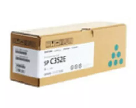 Принт-картридж голубой Ricoh SPC352, 408216