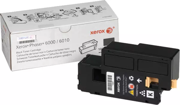 Принт-картридж Xerox Phaser 6000/6010 WorkCentre 6015 (2K стр.), черный