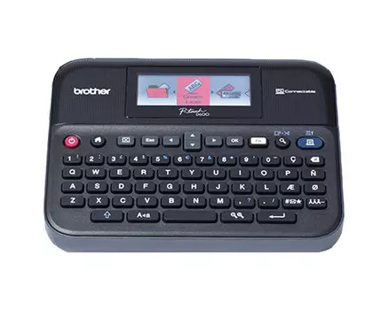 Принтер Brother P-touch PT-D600VP стационарный черный/серый