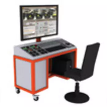 Прокатное производство. Тренажер-имитатор «Прокатчик горячего металла в группе клетей широкополосного стана»