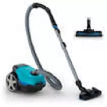 Пылесос Philips/ 2000Вт, мощность всасывания 375 Вт, фильтр HEPA-10, цвет: бирюзовый