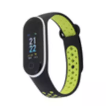 Qumann QSB 10 Black+Green Фитнес браслет