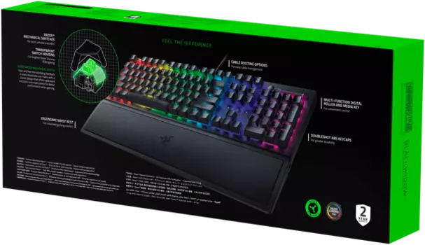 Razer BlackWidow V3 (Green Switch) - Russian Layout