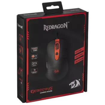 Redragon Проводная игровая мышь Gerderus оптика,7кнопок,7200dpi