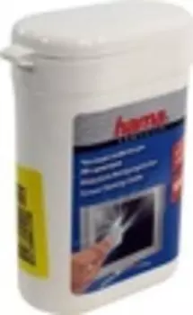 Салфетки Hama R1084187 для экранов мониторов/плазменных/ЖК телевизоров/ноутбуков малая туба 100шт влажных